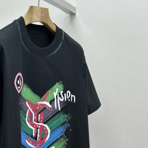 Replica Yves Saint Laurent YSL T-shirts Short Sleeved For Men #1469986 $42.00 USD for Wholesale