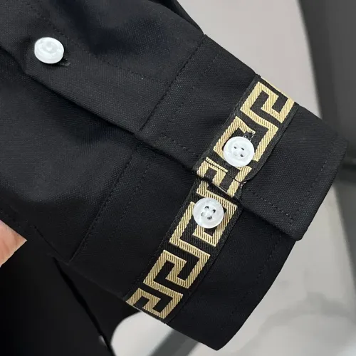 Replica Versace Shirts Long Sleeved For Men #1470076 $82.00 USD for Wholesale