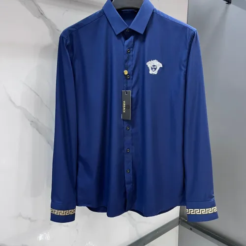 Versace Shirts Long Sleeved For Men #1470077
