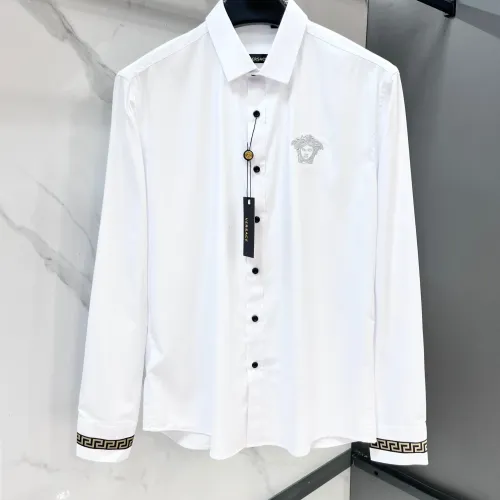 Versace Shirts Long Sleeved For Men #1470078
