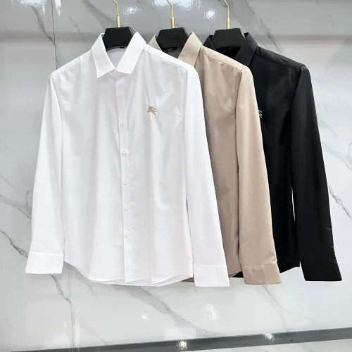 Replica Burberry Shirts Long Sleeved For Men #1470081 $85.00 USD for Wholesale