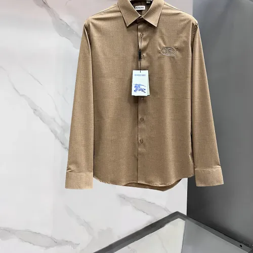 Burberry Shirts Long Sleeved For Men #1470089