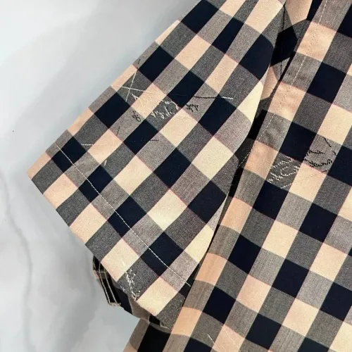 Replica Burberry Shirts Short Sleeved For Men #1470108 $82.00 USD for Wholesale