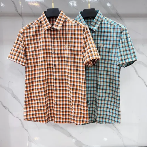 Replica Burberry Shirts Short Sleeved For Men #1470113 $82.00 USD for Wholesale