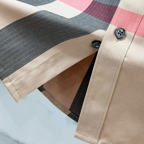 Replica Burberry Shirts Short Sleeved For Men #1470114 $82.00 USD for Wholesale