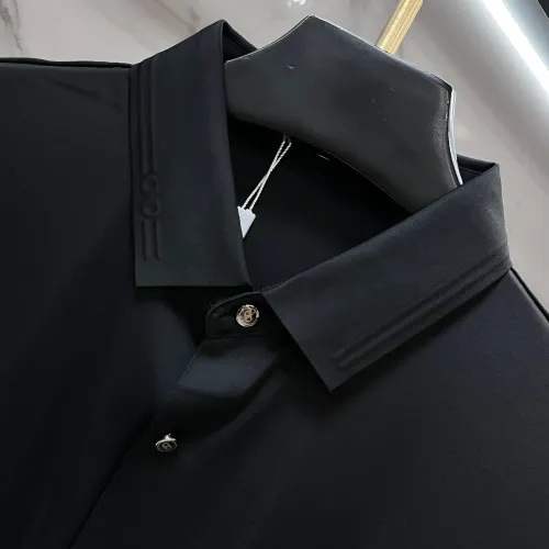 Replica Salvatore Ferragamo Shirts Short Sleeved For Men #1470125 $76.00 USD for Wholesale