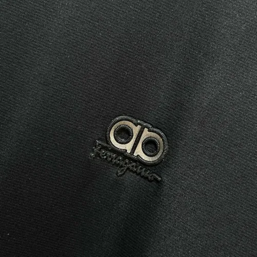 Replica Salvatore Ferragamo Shirts Short Sleeved For Men #1470125 $76.00 USD for Wholesale