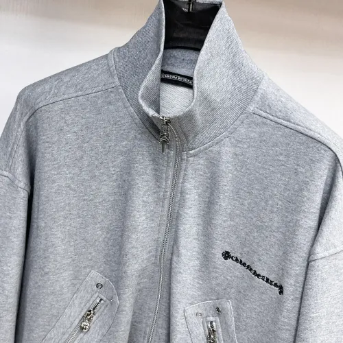 Replica Chrome Hearts Jackets Long Sleeved For Men #1470232 $122.00 USD for Wholesale