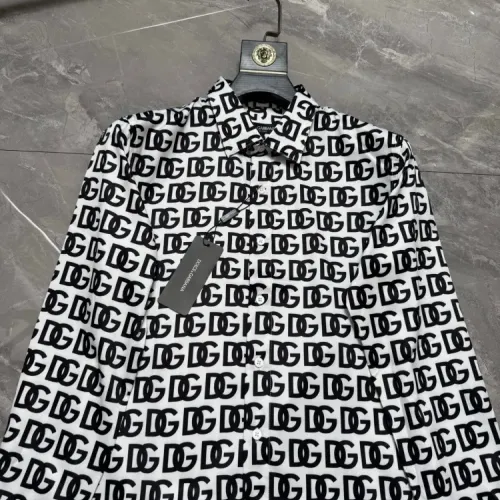 Replica Dolce & Gabbana D&G Shirts Long Sleeved For Men #1470283 $64.00 USD for Wholesale