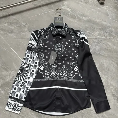 Dolce & Gabbana D&G Shirts Long Sleeved For Men #1470287