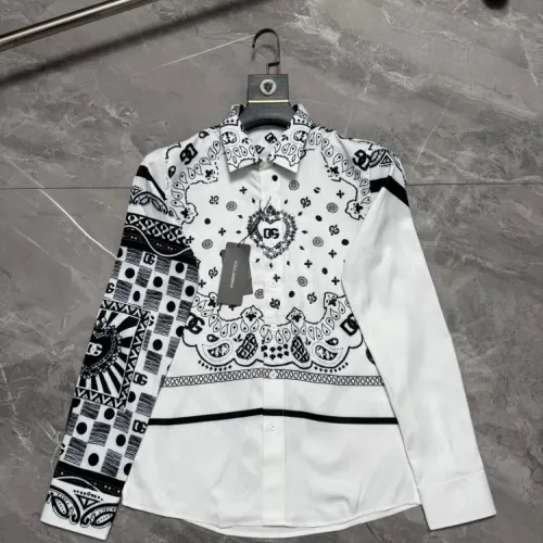 Dolce & Gabbana D&G Shirts Long Sleeved For Men #1470288