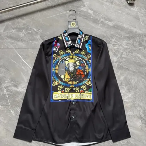Dolce & Gabbana D&G Shirts Long Sleeved For Men #1470289