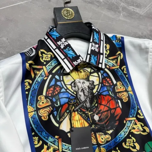 Replica Dolce & Gabbana D&G Shirts Long Sleeved For Men #1470290 $64.00 USD for Wholesale