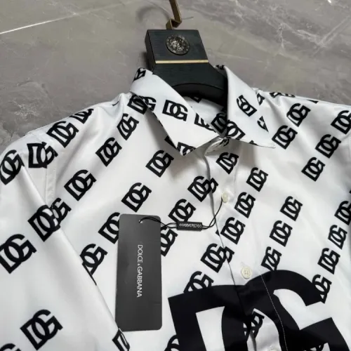 Replica Dolce & Gabbana D&G Shirts Long Sleeved For Men #1470292 $64.00 USD for Wholesale