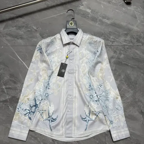 Versace Shirts Long Sleeved For Men #1470345