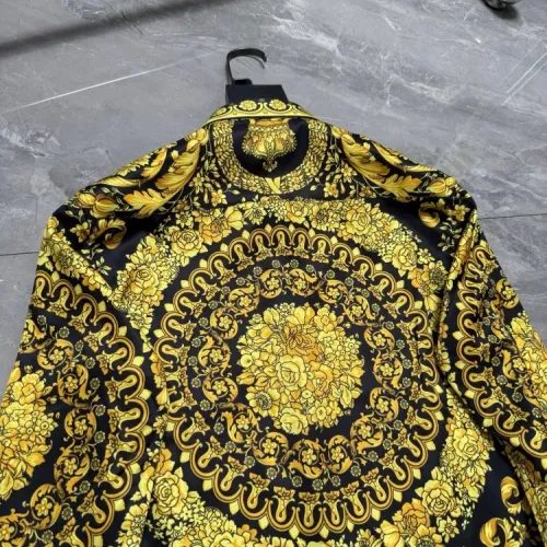 Replica Versace Shirts Long Sleeved For Men #1470346 $64.00 USD for Wholesale