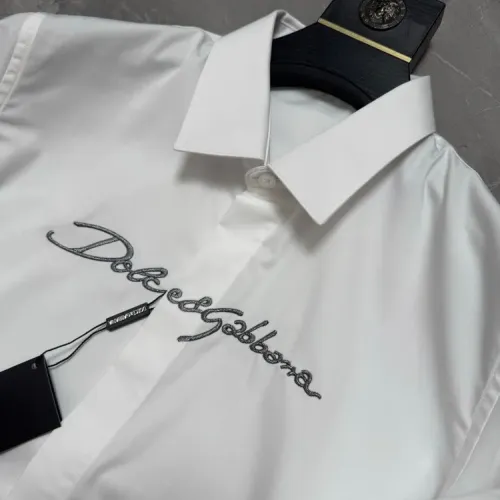 Replica Dolce & Gabbana D&G Shirts Long Sleeved For Men #1470383 $72.00 USD for Wholesale