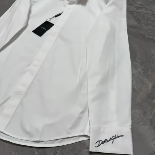 Replica Dolce & Gabbana D&G Shirts Long Sleeved For Men #1470387 $72.00 USD for Wholesale