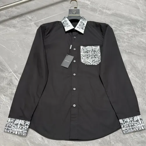 Dolce & Gabbana D&G Shirts Long Sleeved For Men #1470394