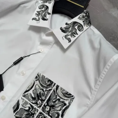 Replica Dolce & Gabbana D&G Shirts Long Sleeved For Men #1470395 $72.00 USD for Wholesale