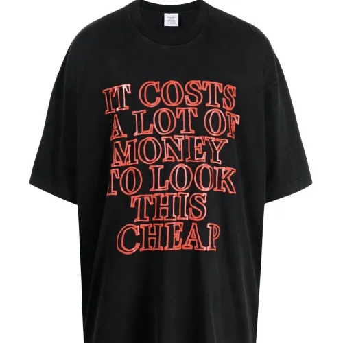 VETEMENTS T-Shirts Short Sleeved For Unisex #1470464