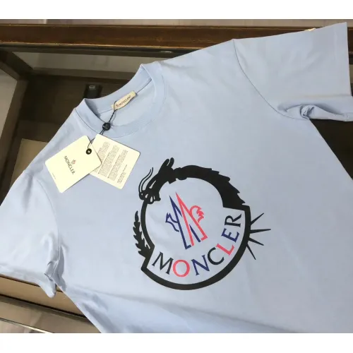 Replica Moncler T-Shirts Short Sleeved For Unisex #1470565 $56.00 USD for Wholesale