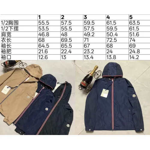 Replica Moncler Jackets Long Sleeved For Men #1470592 $102.00 USD for Wholesale
