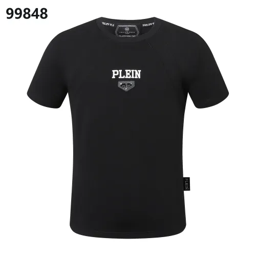Replica Philipp Plein PP Oversize T-Shirts Short Sleeved For Men #1470655 $38.00 USD for Wholesale