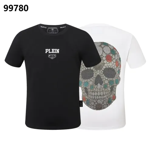 Replica Philipp Plein PP Oversize T-Shirts Short Sleeved For Men #1470685 $38.00 USD for Wholesale