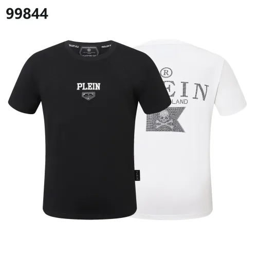 Replica Philipp Plein PP Oversize T-Shirts Short Sleeved For Men #1470709 $38.00 USD for Wholesale