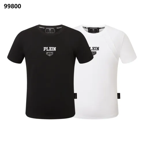 Replica Philipp Plein PP Oversize T-Shirts Short Sleeved For Men #1470718 $38.00 USD for Wholesale