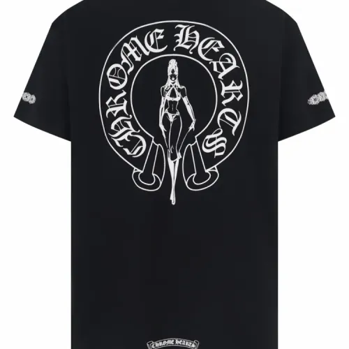 Replica Chrome Hearts T-Shirts Short Sleeved For Unisex #1470780 $52.00 USD for Wholesale