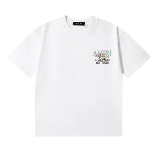 Replica Amiri T-Shirts Short Sleeved For Unisex #1470817 $29.00 USD for Wholesale