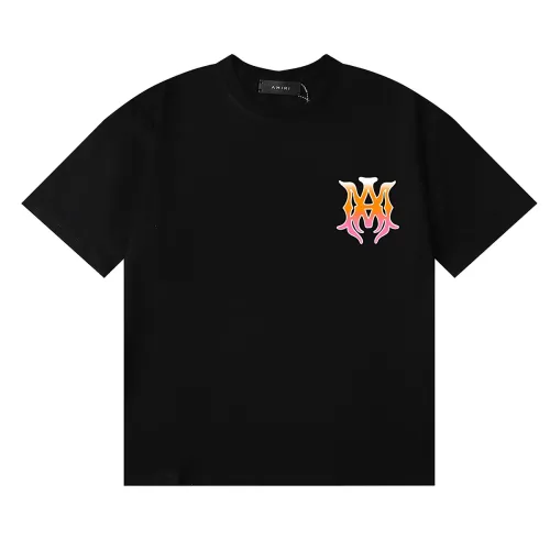 Replica Amiri T-Shirts Short Sleeved For Unisex #1470826 $29.00 USD for Wholesale