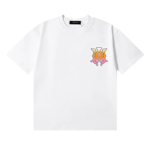 Replica Amiri T-Shirts Short Sleeved For Unisex #1470827 $29.00 USD for Wholesale