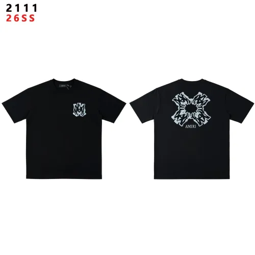 Amiri T-Shirts Short Sleeved For Unisex #1470829