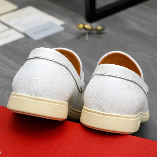 Replica Salvatore Ferragamo Leather Shoes For Men #1471056 $100.00 USD for Wholesale