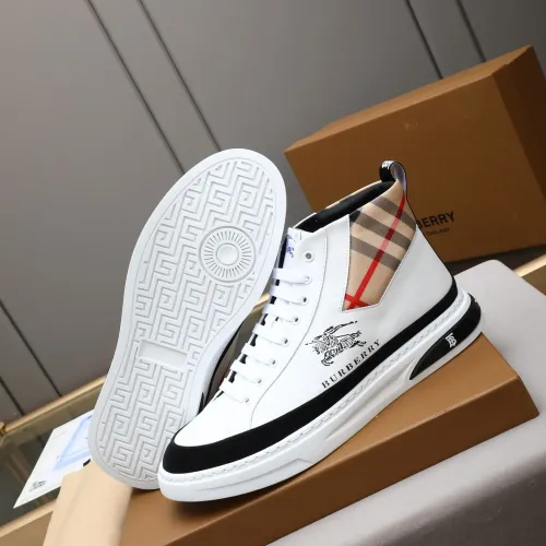 Replica Burberry High Tops Shoes For Men #1471080 $85.00 USD for Wholesale