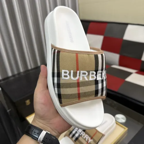 Replica Burberry Slippers For Men #1471366 $60.00 USD for Wholesale