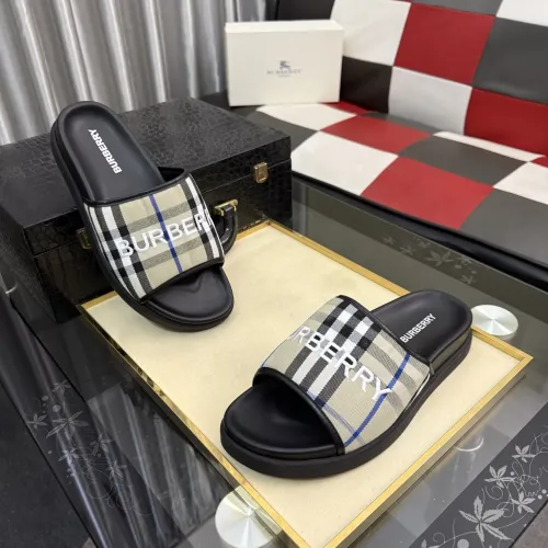 Replica Burberry Slippers For Men #1471367 $60.00 USD for Wholesale