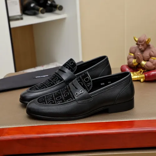 Dolce & Gabbana D&G Leather Shoes For Men #1471372