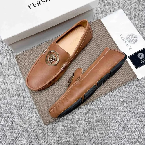 Versace Leather Shoes For Men #1472334, $80.00 USD, [ITEM#1472334], Versace Leather Shoes