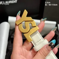$60.00 USD Yves Saint Laurent AAA Quality Belts For Women #1459816