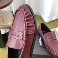 $118.00 USD Yves Saint Laurent YSL Leather Shoes For Women #1461614