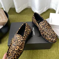 $118.00 USD Yves Saint Laurent YSL Leather Shoes For Women #1461625
