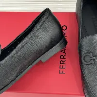 $112.00 USD Salvatore Ferragamo Leather Shoes For Women #1461914
