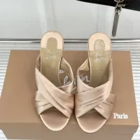 $108.00 USD Christian Louboutin CL Slippers For Women #1462052
