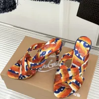 $108.00 USD Christian Louboutin CL Slippers For Women #1462057