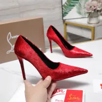 $112.00 USD Christian Louboutin High-heeled shoes For Women #1462174