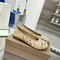 $76.00 USD Burberry Flat Shoes For Women #1462805